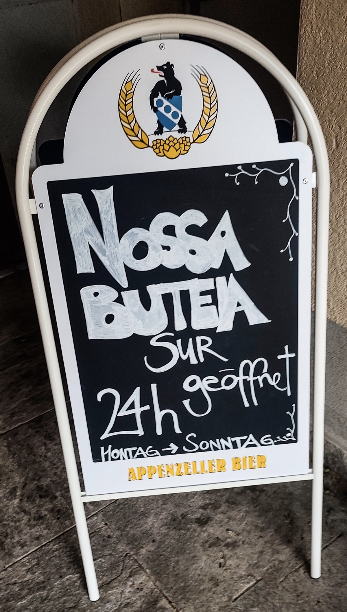 Nossa Buteia Sur – rund um die Uhr geöffnet